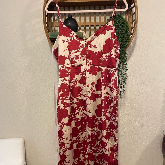 NWT Miss guided cami ruffle side midi dress floral slip dress - Picture 5 of 5